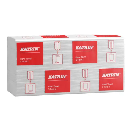 343367 Katrin Käsipyyhe C-taitto 2-kerroksinen, valkoinen, LAVA- TARJOUS (28 säk.)