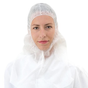 Suojahuppu valkoinen 100 kpl