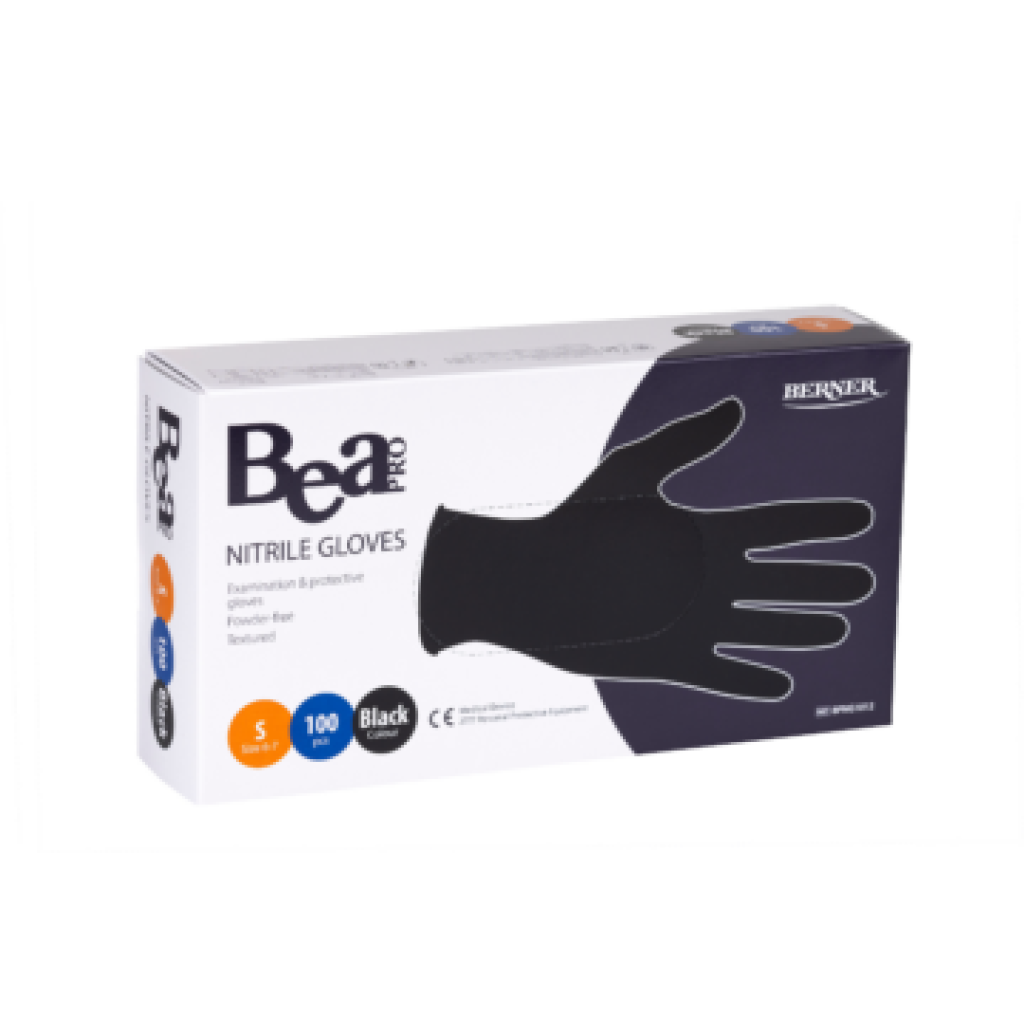 Bea Pro nitriilikäsine musta 100 kpl